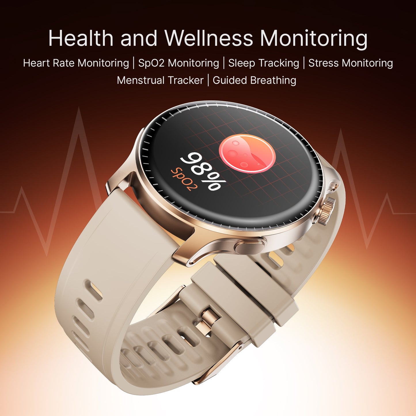 boAt Ultima Prime | Smartwatch with 1.43" AMOLED Display, Cloud Watch Faces, Emergency SOS, BT Calling, Functional Crown - Nalanda Enterprises