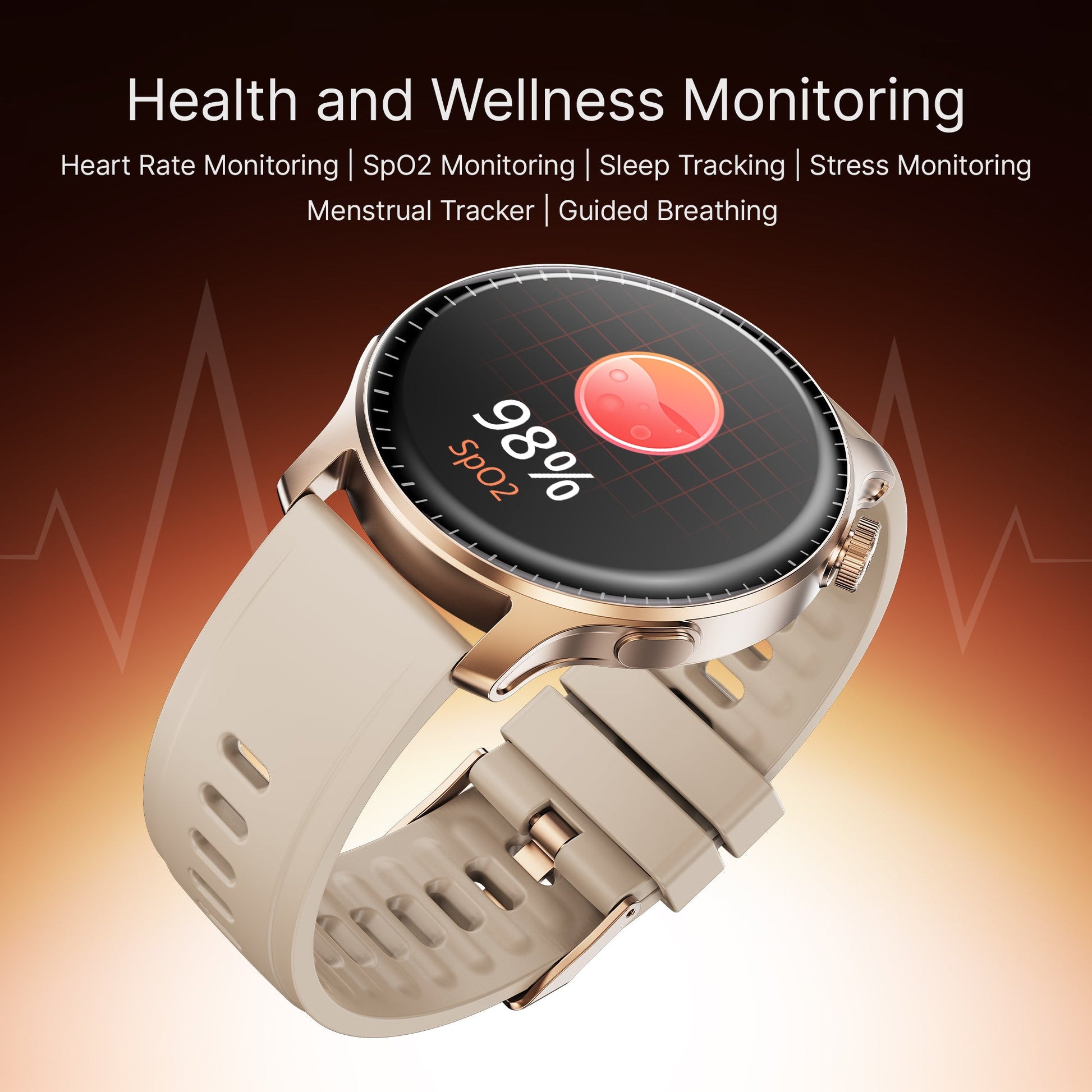 boAt Ultima Prime | Smartwatch with 1.43" AMOLED Display, Cloud Watch Faces, Emergency SOS, BT Calling, Functional Crown - Nalanda Enterprises