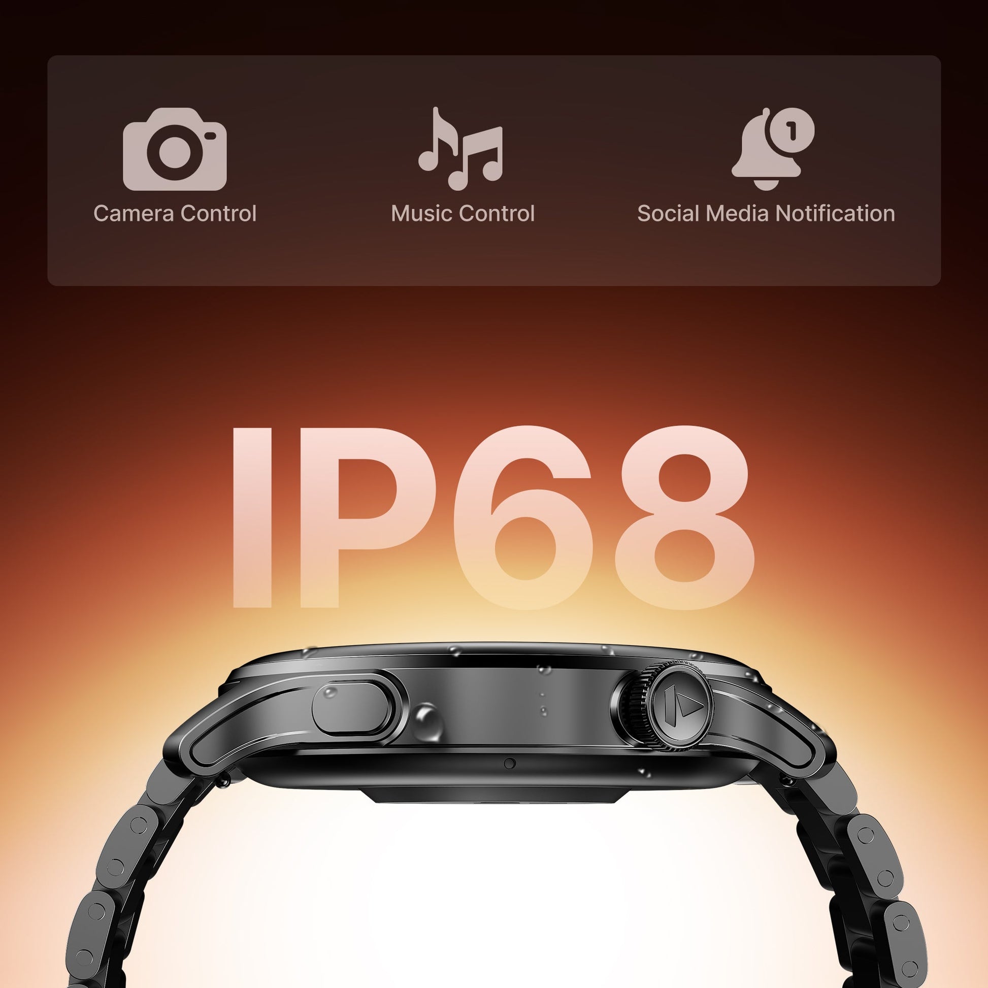 boAt Ultima Prime | Smartwatch with 1.43" AMOLED Display, Cloud Watch Faces, Emergency SOS, BT Calling, Functional Crown - Nalanda Enterprises