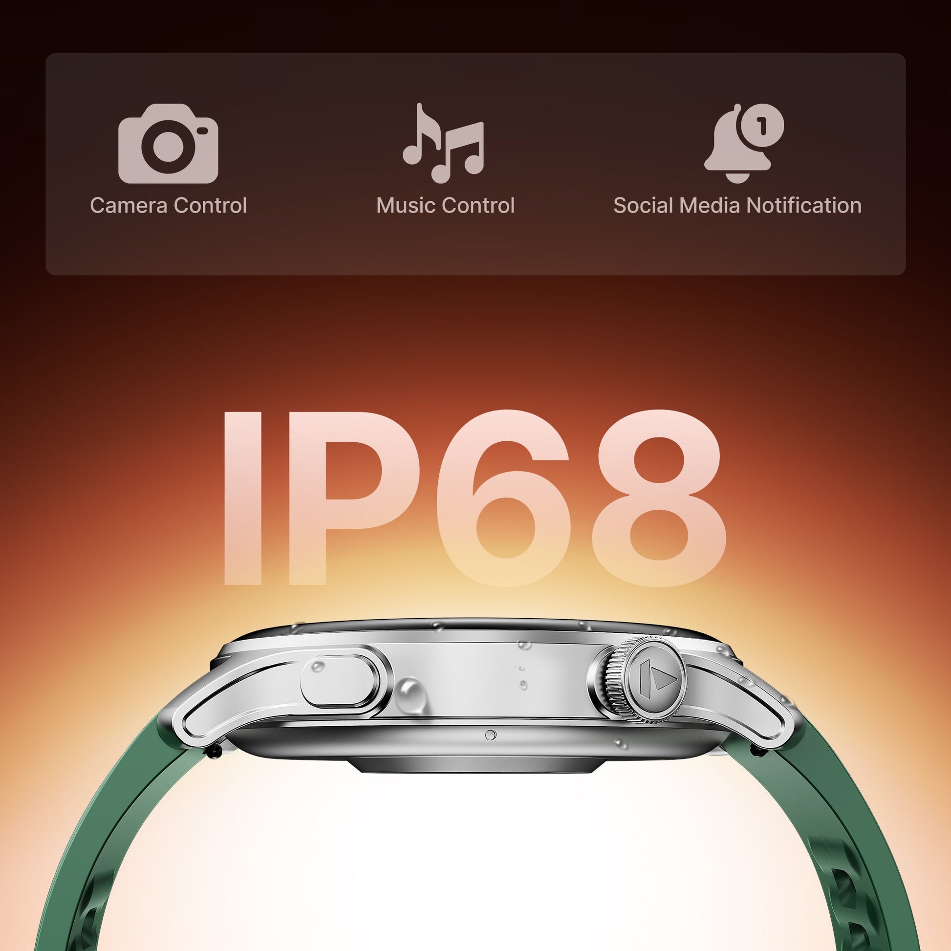 boAt Ultima Prime | Smartwatch with 1.43" AMOLED Display, Cloud Watch Faces, Emergency SOS, BT Calling, Functional Crown - Nalanda Enterprises