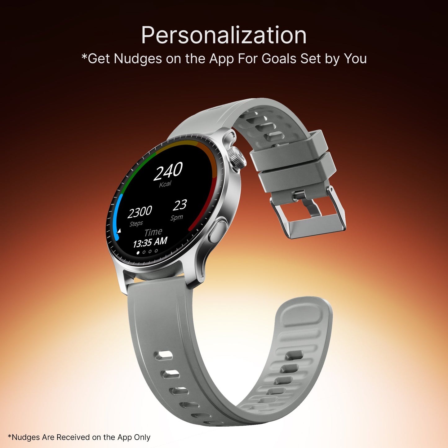 boAt Ultima Prime | Smartwatch with 1.43" AMOLED Display, Cloud Watch Faces, Emergency SOS, BT Calling, Functional Crown - Nalanda Enterprises
