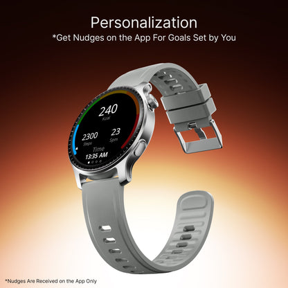 boAt Ultima Prime | Smartwatch with 1.43" AMOLED Display, Cloud Watch Faces, Emergency SOS, BT Calling, Functional Crown - Nalanda Enterprises