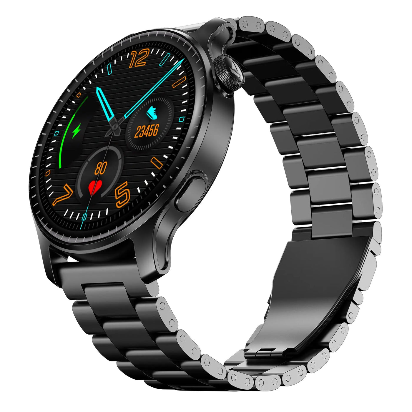boAt Ultima Prime | Smartwatch with 1.43" AMOLED Display, Cloud Watch Faces, Emergency SOS, BT Calling, Functional Crown - Nalanda Enterprises