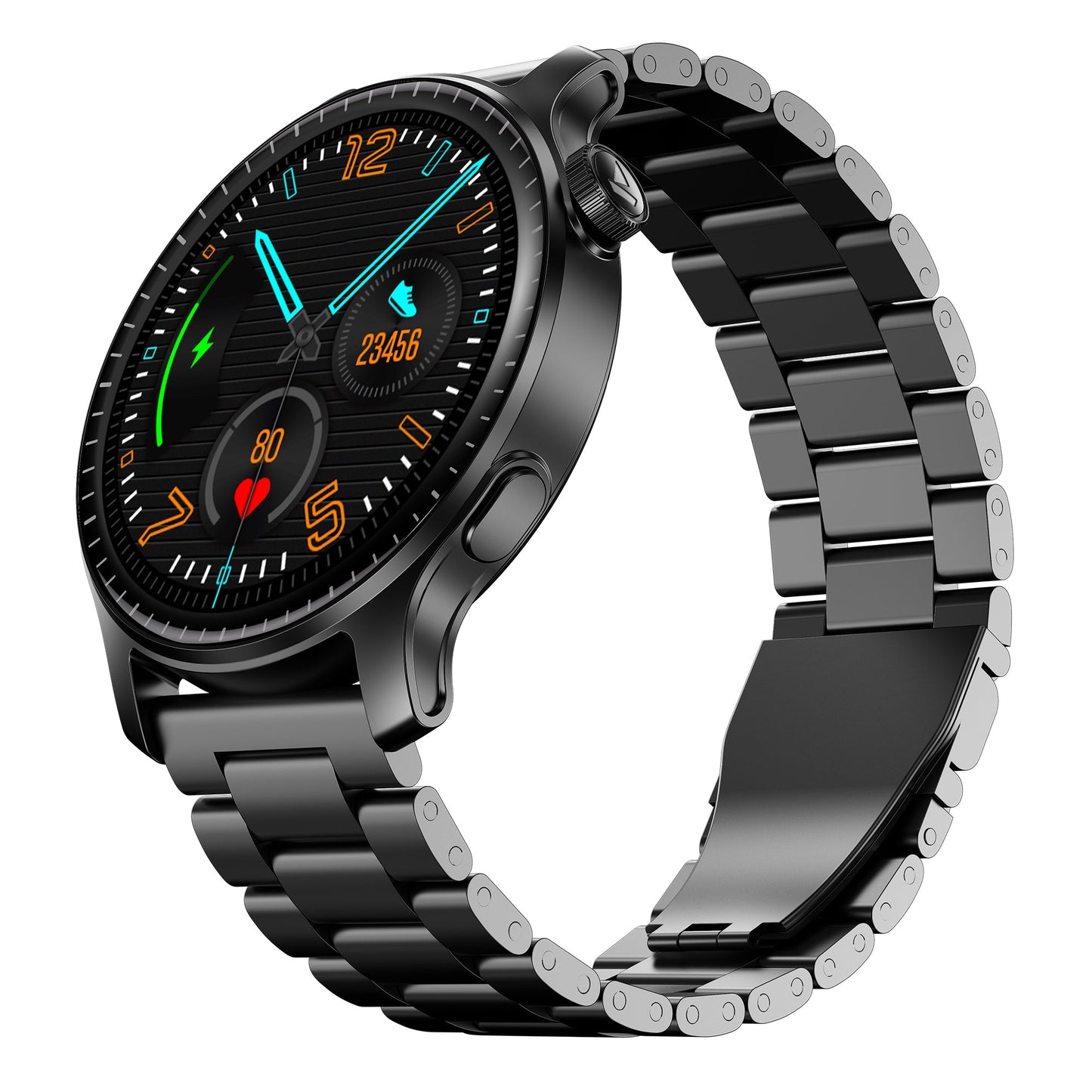 boAt Ultima Prime | Smartwatch with 1.43" AMOLED Display, Cloud Watch Faces, Emergency SOS, BT Calling, Functional Crown - Nalanda Enterprises