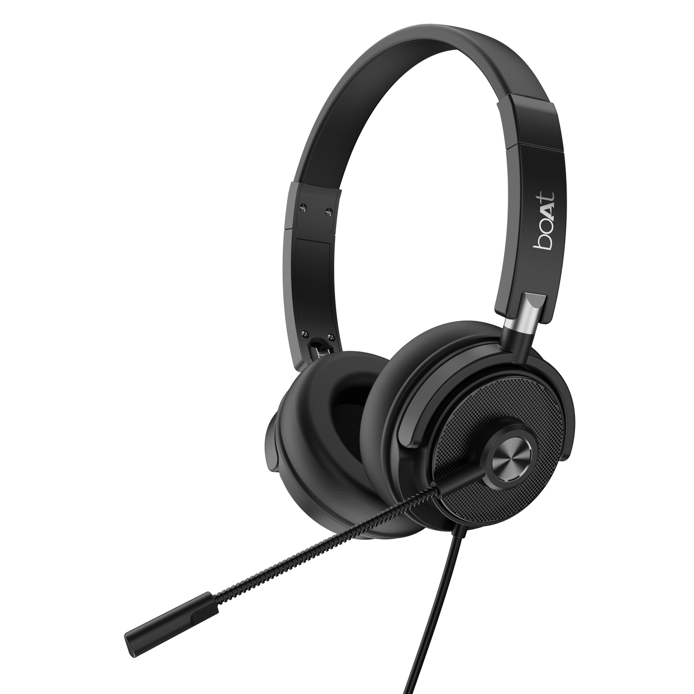 Boat Bassheads 900 Pro | Wired Headphone with 40mm Drivers, 5W Power Output, 1.5m Cable Length, USB Plug & Play - Nalanda Enterprises