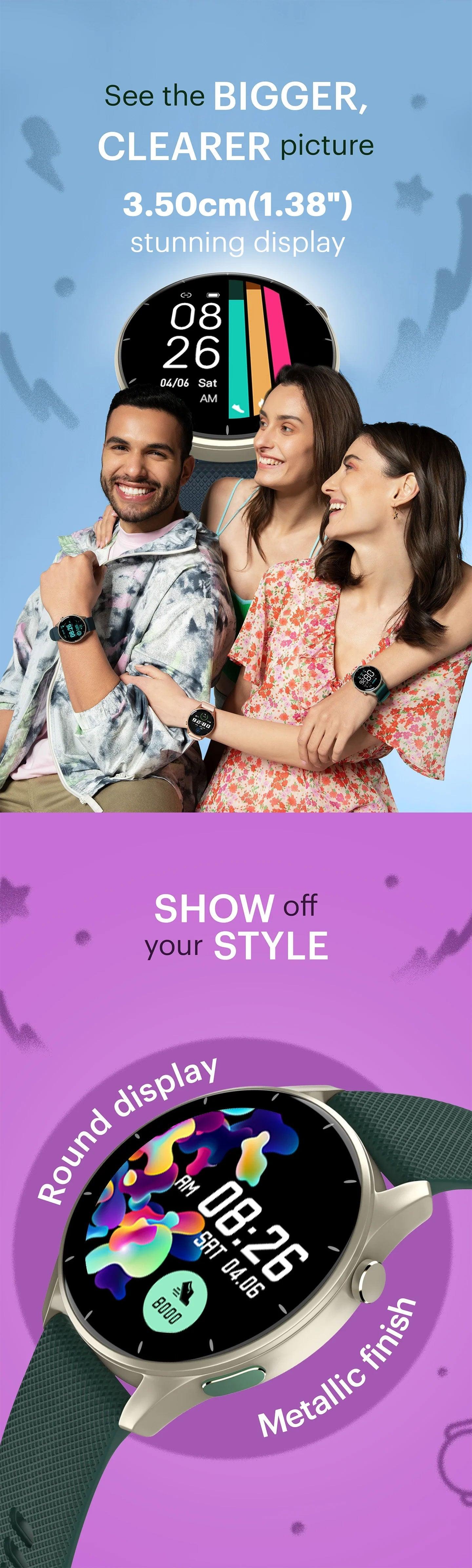 NoiseFit Crew Smartwatch - Nalanda Enterprises