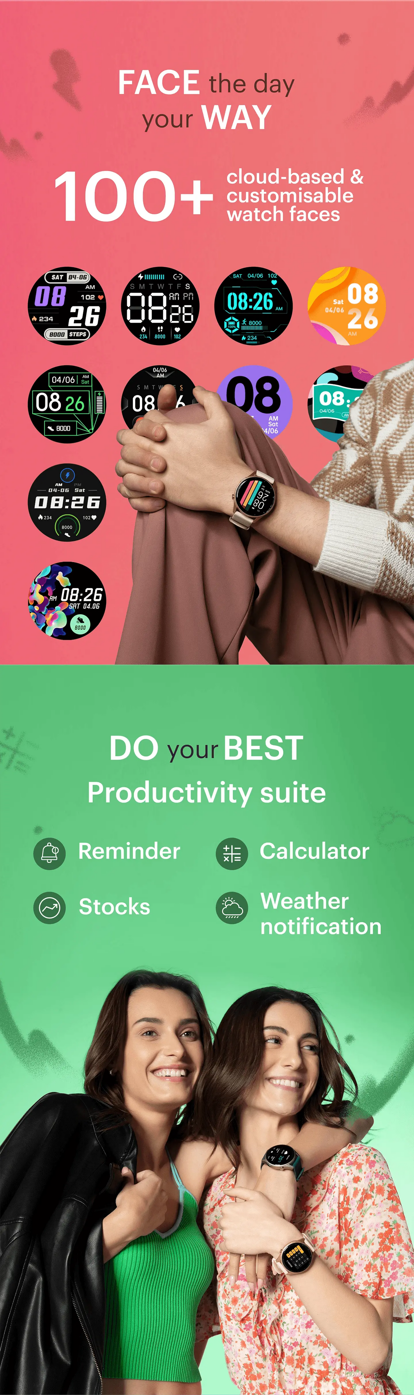 NoiseFit Crew Smartwatch - Nalanda Enterprises