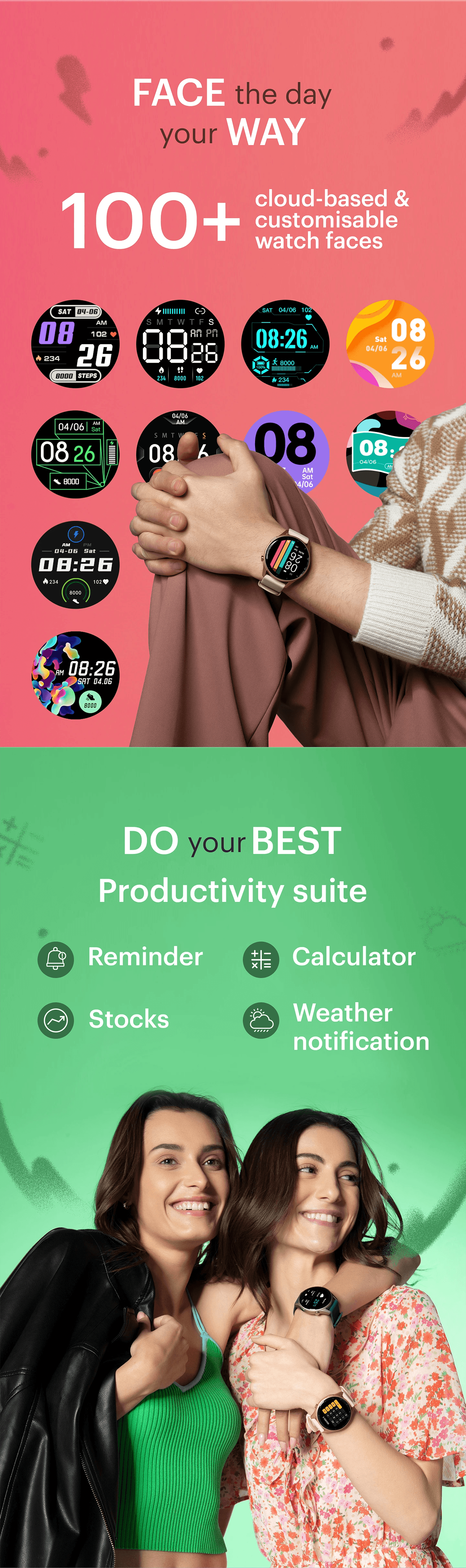 NoiseFit Crew Smartwatch - Nalanda Enterprises