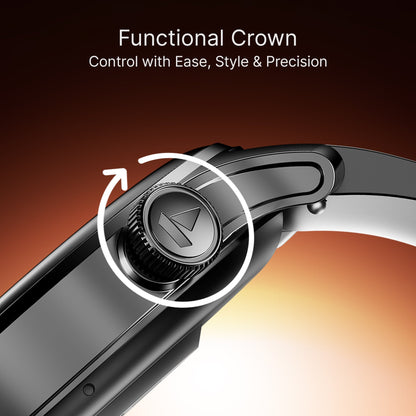 boAt Ultima Prime | Smartwatch with 1.43" AMOLED Display, Cloud Watch Faces, Emergency SOS, BT Calling, Functional Crown - Nalanda Enterprises