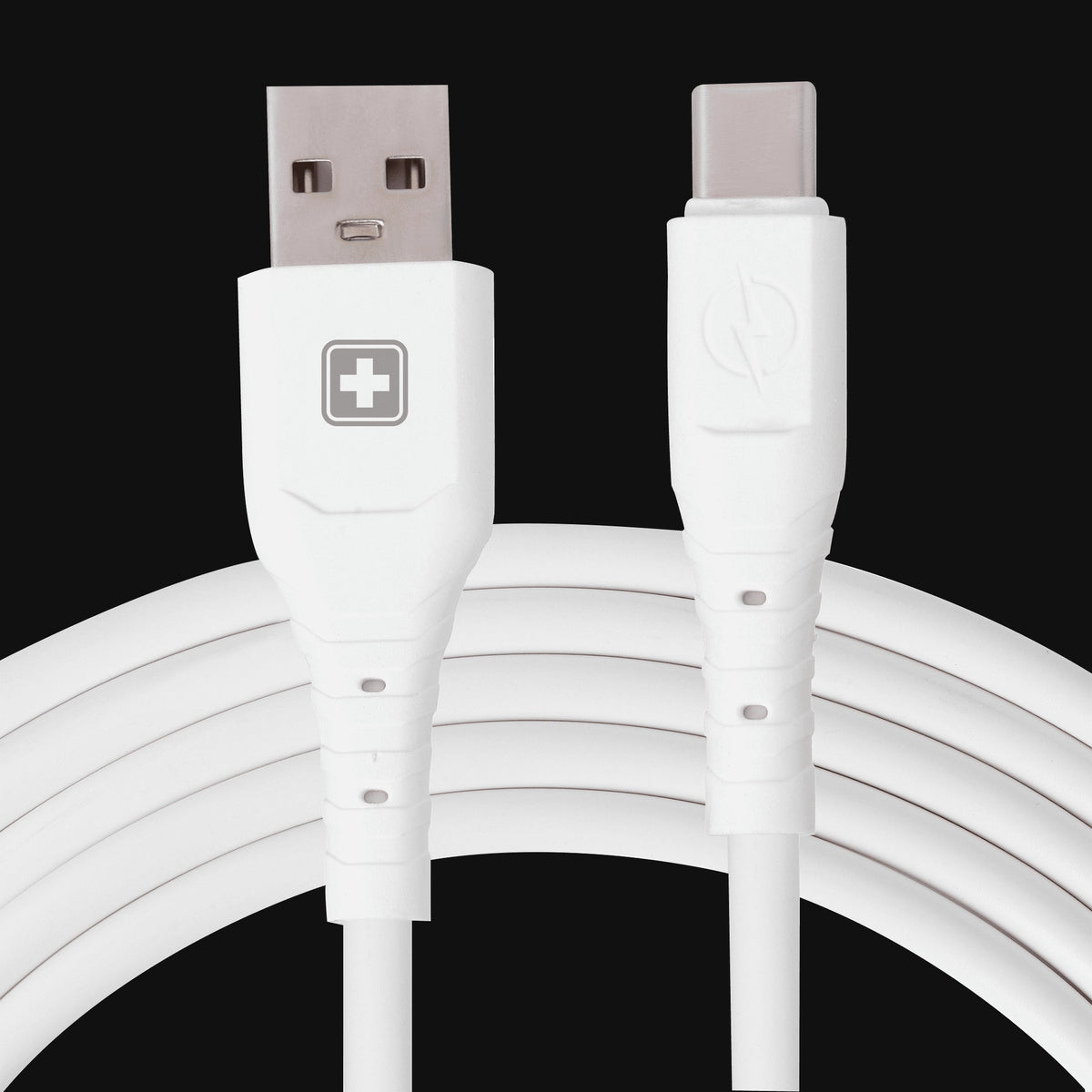 Swiss Military Audio PVXAC 3.1 Cable — 1m, USB-A to Type-C, fast charge