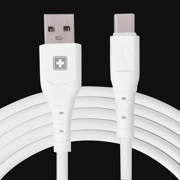 Swiss Military Audio PVXAC 3.1 Cable — 1m, USB-A to Type-C, fast charge