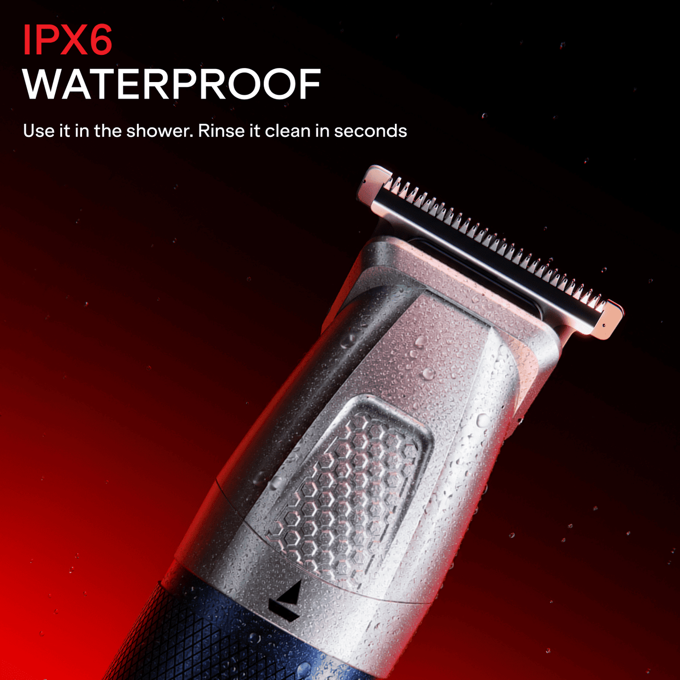 boAt Slazer K100 Pro | Trimmer with Ceramic Blades, 200-Min Runtime, and 15-in-1 Grooming Kit