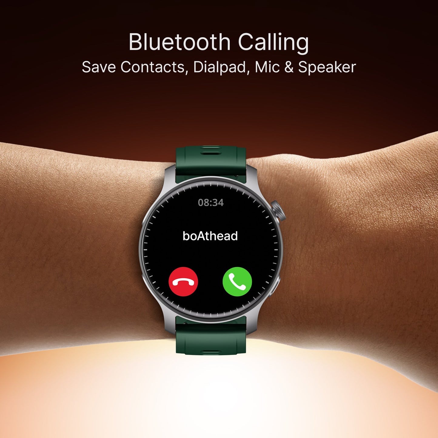 boAt Ultima Prime | Smartwatch with 1.43" AMOLED Display, Cloud Watch Faces, Emergency SOS, BT Calling, Functional Crown - Nalanda Enterprises