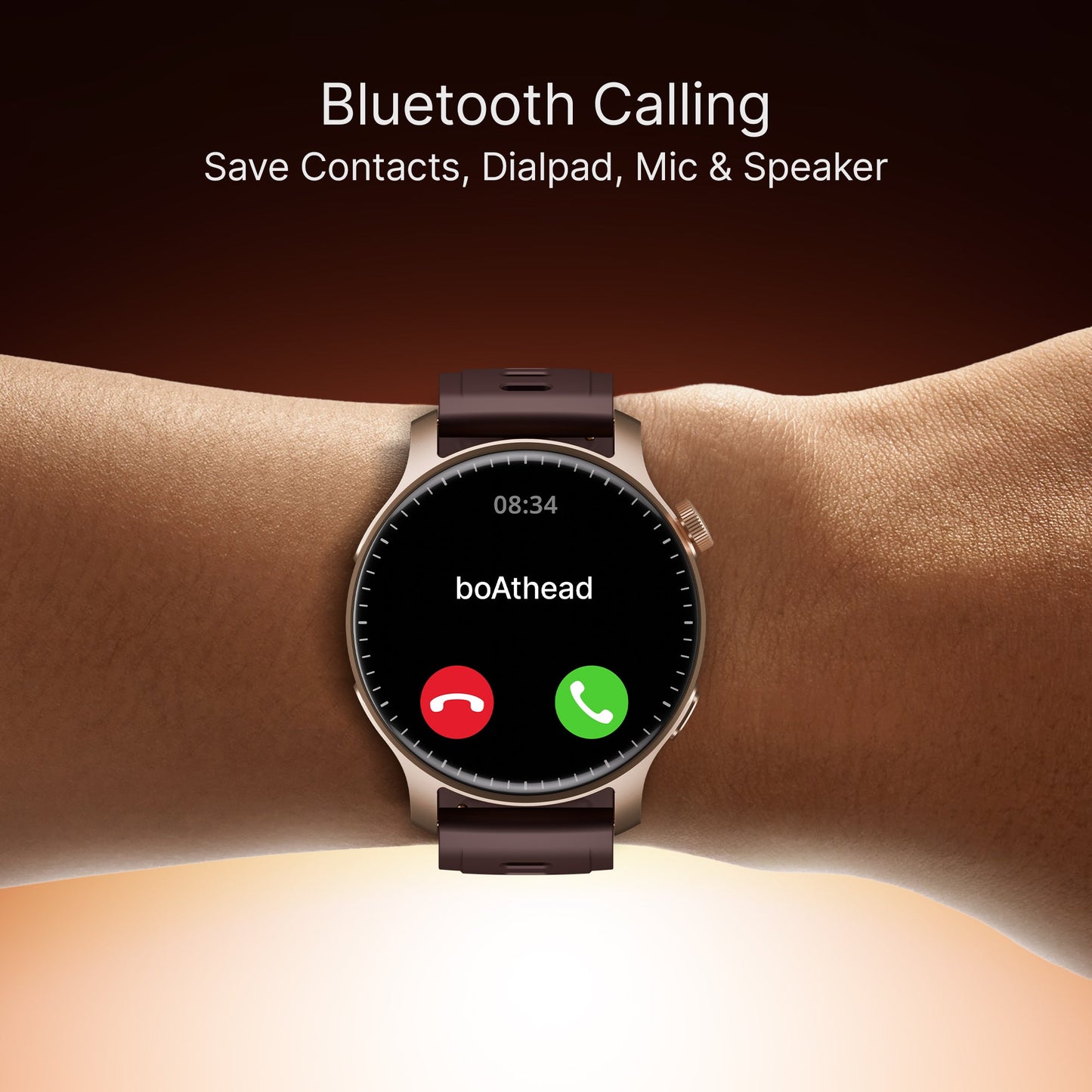 boAt Ultima Prime | Smartwatch with 1.43" AMOLED Display, Cloud Watch Faces, Emergency SOS, BT Calling, Functional Crown - Nalanda Enterprises