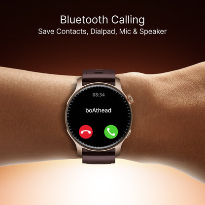 boAt Ultima Prime | Smartwatch with 1.43" AMOLED Display, Cloud Watch Faces, Emergency SOS, BT Calling, Functional Crown - Nalanda Enterprises