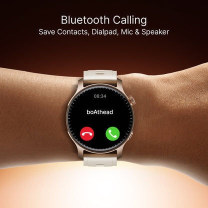 boAt Ultima Prime | Smartwatch with 1.43" AMOLED Display, Cloud Watch Faces, Emergency SOS, BT Calling, Functional Crown - Nalanda Enterprises