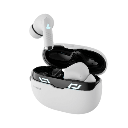 boAt Immortal 101 TWS Earbuds with Beastᵀᴹ Mode(40ms Low Latency), 30 HRS Playtime, Blazing LEDs, Quad Mics with ENx Tech, ASAP Charge & BTv5.3 - Nalanda Enterprises