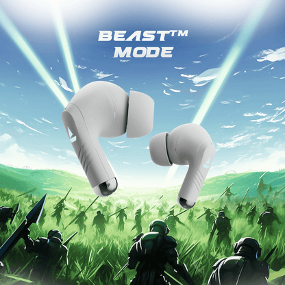boAt Immortal 101 TWS Earbuds with Beastᵀᴹ Mode(40ms Low Latency), 30 HRS Playtime, Blazing LEDs, Quad Mics with ENx Tech, ASAP Charge & BTv5.3 - Nalanda Enterprises