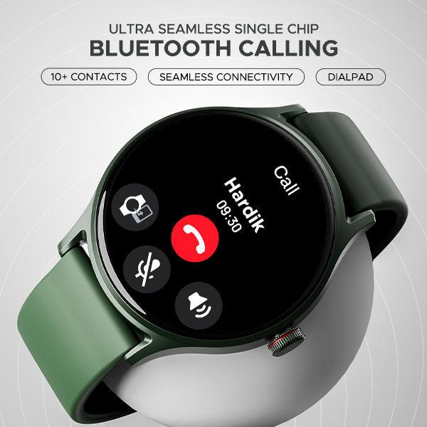 boAt Lunar Vista | Smartwatch with 1.52" (3.86cm) Vivid Round Display, BT Calling, 100+ Sports Modes, AI Voice Assistant - Nalanda Enterprises