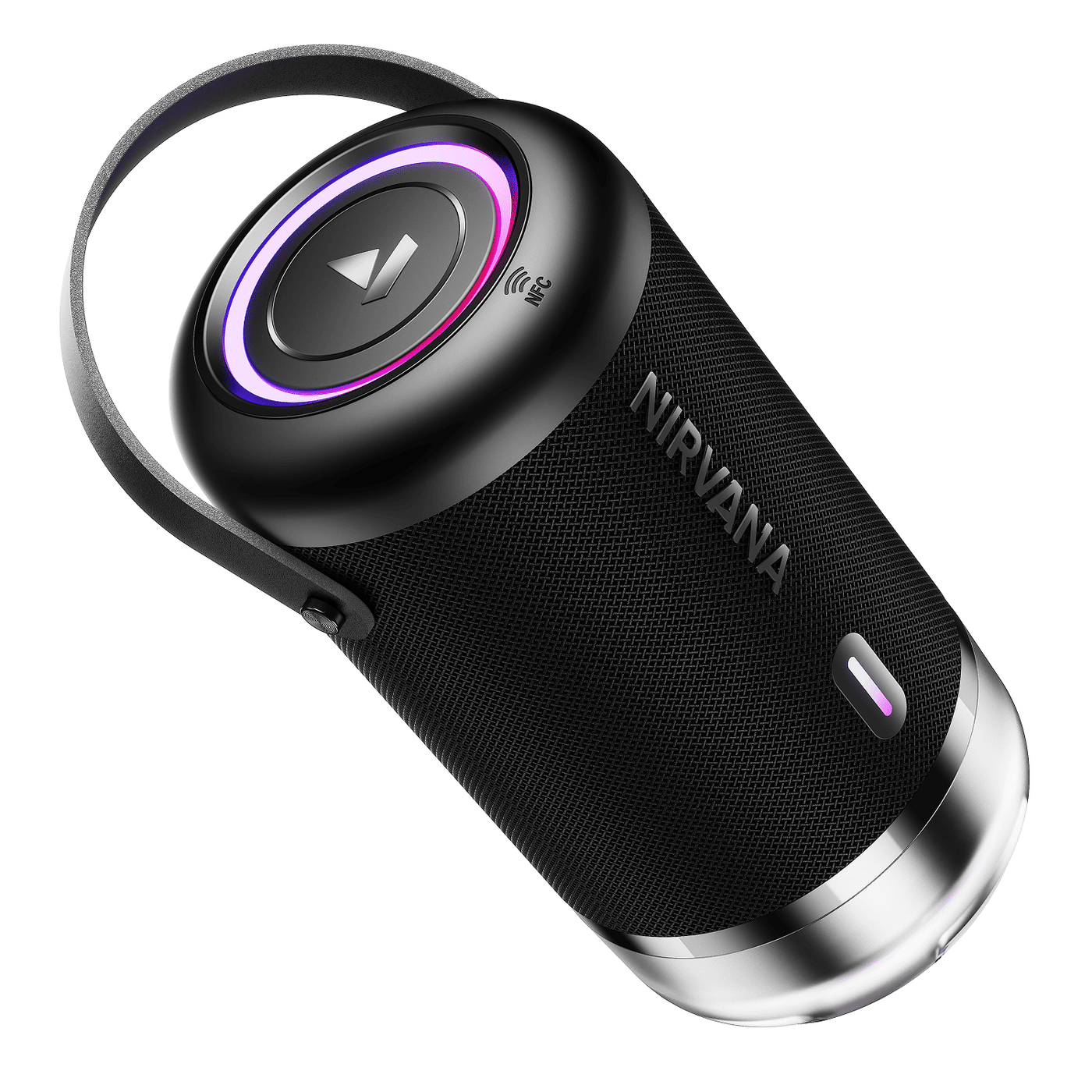 boAt Nirvana Luxe | Bluetooth Speaker with 100W Sound, 360° Spatial Audio & RGB LEDs - Nalanda Enterprises
