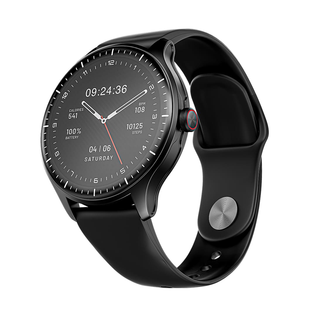 boAt Valour Watch 1 GPS | 1.43" AMOLED Smartwatch with In-Built GPS, 15-Day Battery Life & AI Workout Detection - Nalanda Enterprises