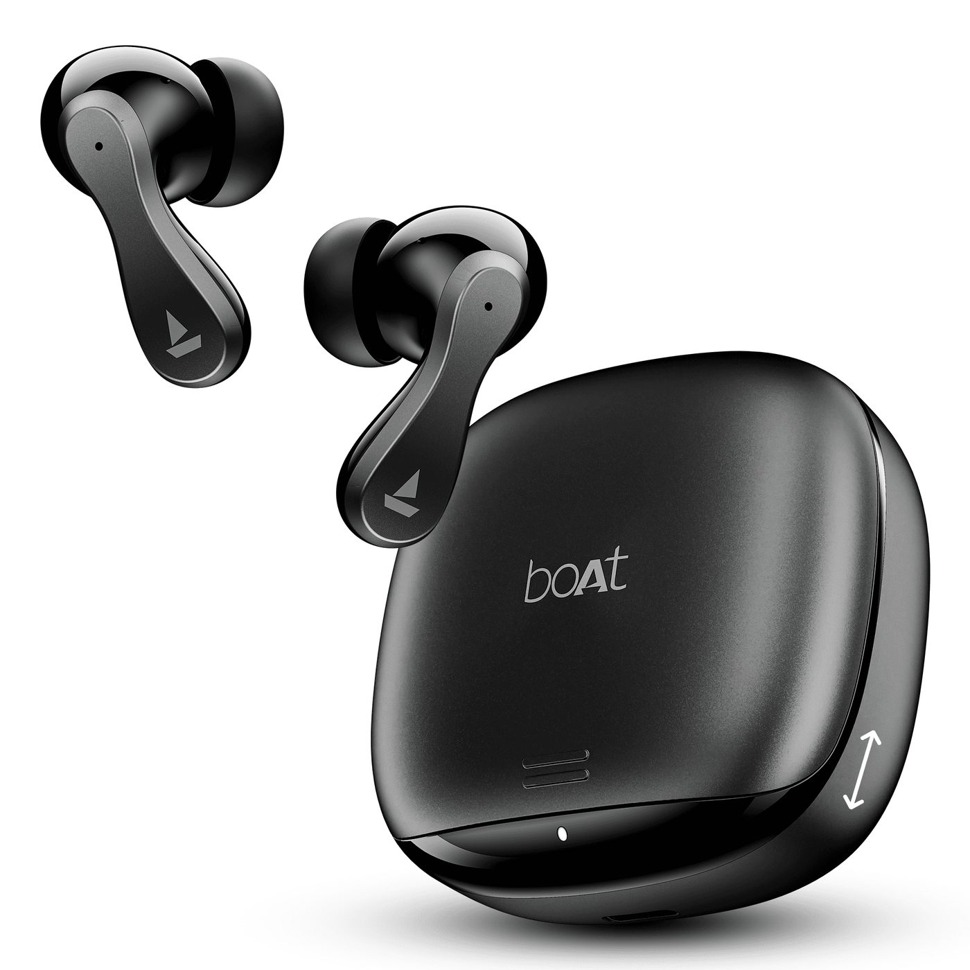 boAt Airdopes 313 | Wireless Earbuds with 75 Hours Playback, Quad Mics ENx™, BEAST™ Mode & boAt Signature Sound - Nalanda Enterprises