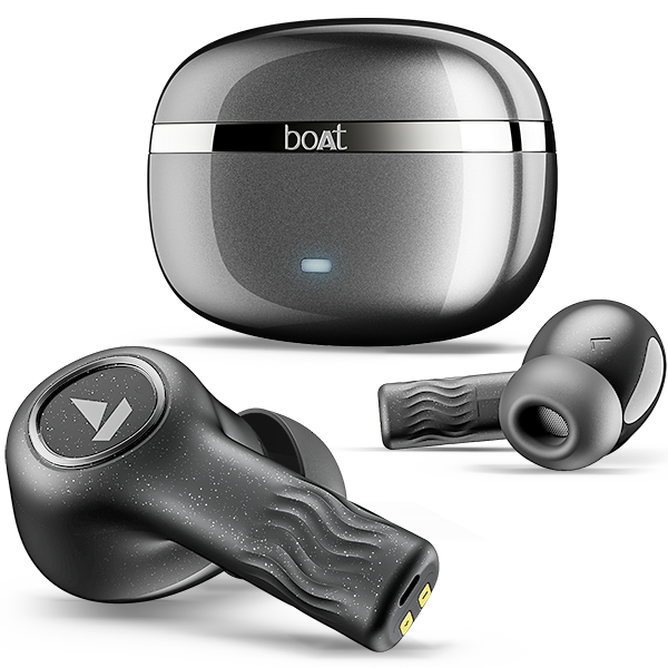 boAt Nirvana Ion ANC | Wireless Earbuds with Active Noise Cancellation, ENx™ Technology, 120 Hours Playback, BEAST™ Mode - Nalanda Enterprises