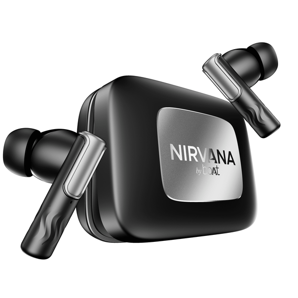 boAt Nirvana Ivy Pro | Wireless Earbuds with Dolby Head Tracking, 50H Playback, 52dB ANC & Adaptive EQ by Mimi - Nalanda Enterprises