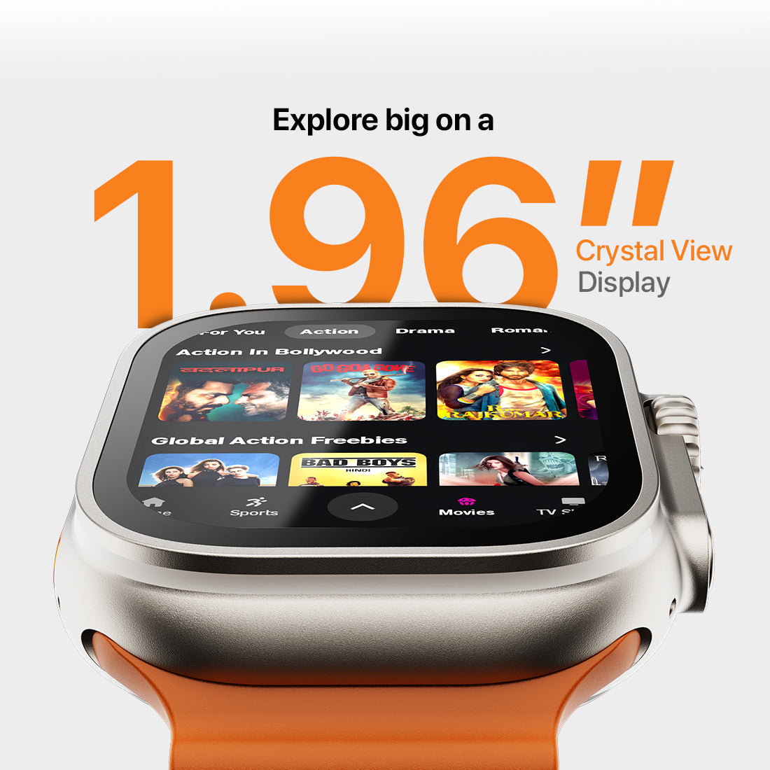 Fire-Boltt Oracle WristPhone - 4G SIM/LTE/WiFi, Android OS, Play store & Phone Notification Smartwatch - Nalanda Enterprises