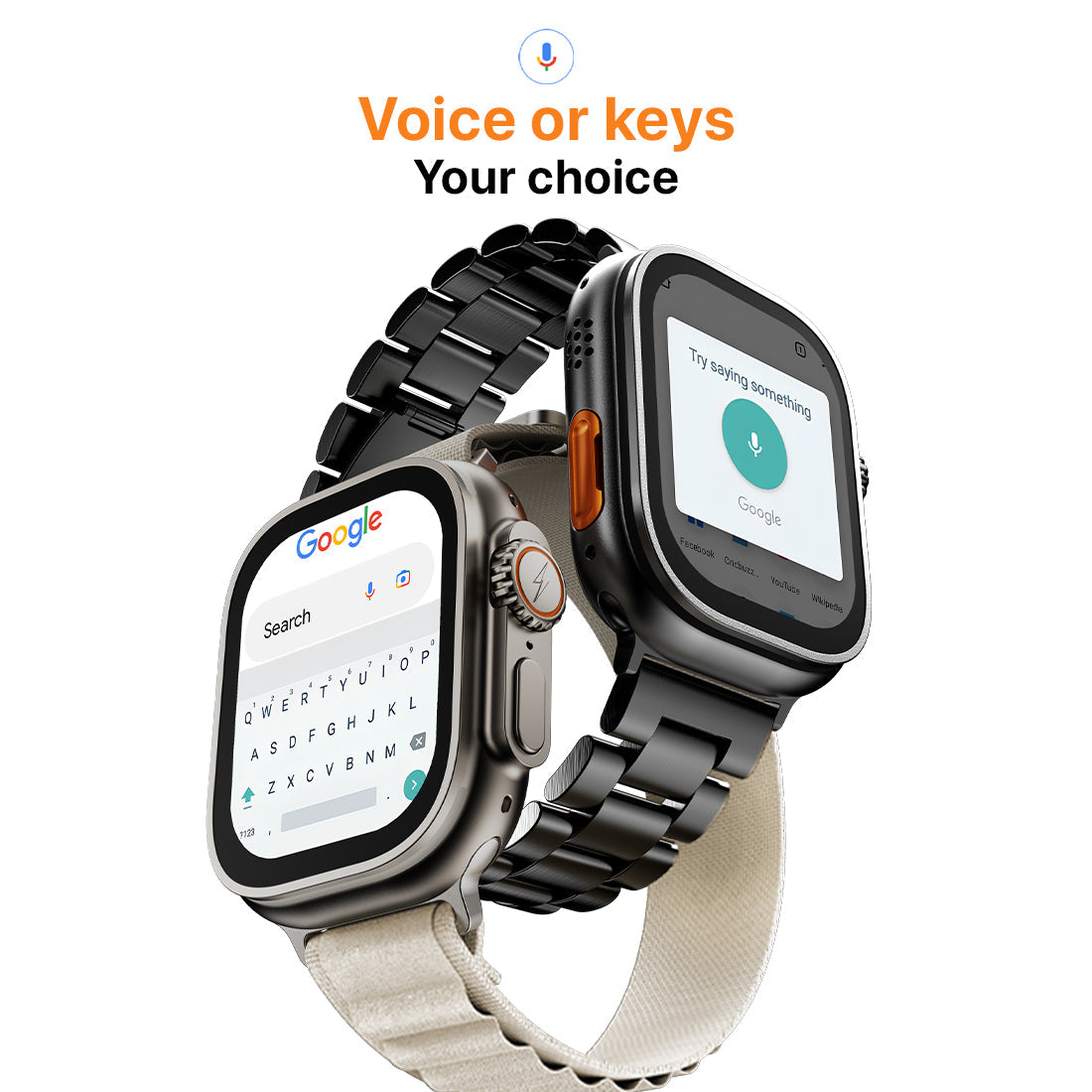 Fire-Boltt Oracle WristPhone - 4G SIM/LTE/WiFi, Android OS, Play store & Phone Notification Smartwatch - Nalanda Enterprises