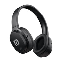 Portronics Muffs M4 Over Ear Bluetooth Headphone with Upto 40 Hours Playtime, Powerful Bass, 40mm Dynamic Driver, BT 5.3V, in-Built Mic, Adjustable Height, Head Cushion, Type C Fast Charging - Nalanda Enterprises