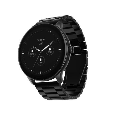 boAt Wave Primia Talk | Smartwatch with 1.39" (3.53 cm) AMOLED display, Bluetooth Calling, SensAi, DIY Watchface Studio - Nalanda Enterprises