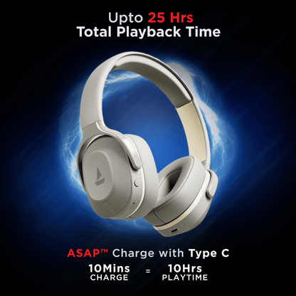 boAt Rockerz 425 | Wireless Bluetooth Headphone with 25 Hours Playback, ASAP Charge, 40mm Drivers - Nalanda Enterprises