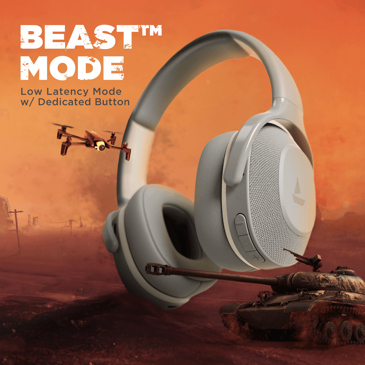 boAt Rockerz 425 | Wireless Bluetooth Headphone with 25 Hours Playback, ASAP Charge, 40mm Drivers - Nalanda Enterprises