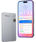 RECOLX AI Voice Recorder with Transcription — 30 Hour Battery, 64GB, 112 Languages, 71 AI Templates, GPT-5 Powered Meeting Recorder for Professionals