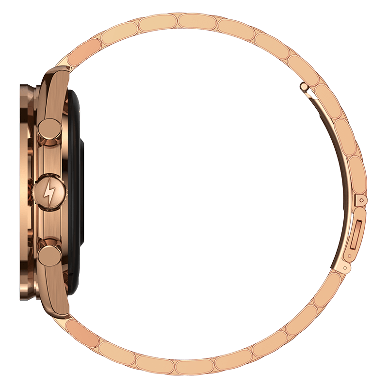 Fire-Boltt Diamond Luxury Stainless Steel Smart Watch with 1.43” AMOLED Screen, 466 * 466 px Resolution, 750 NITS Brightness, Bluetooth Calling, 300 Sports Mode, IP67 Rating - Nalanda Enterprises