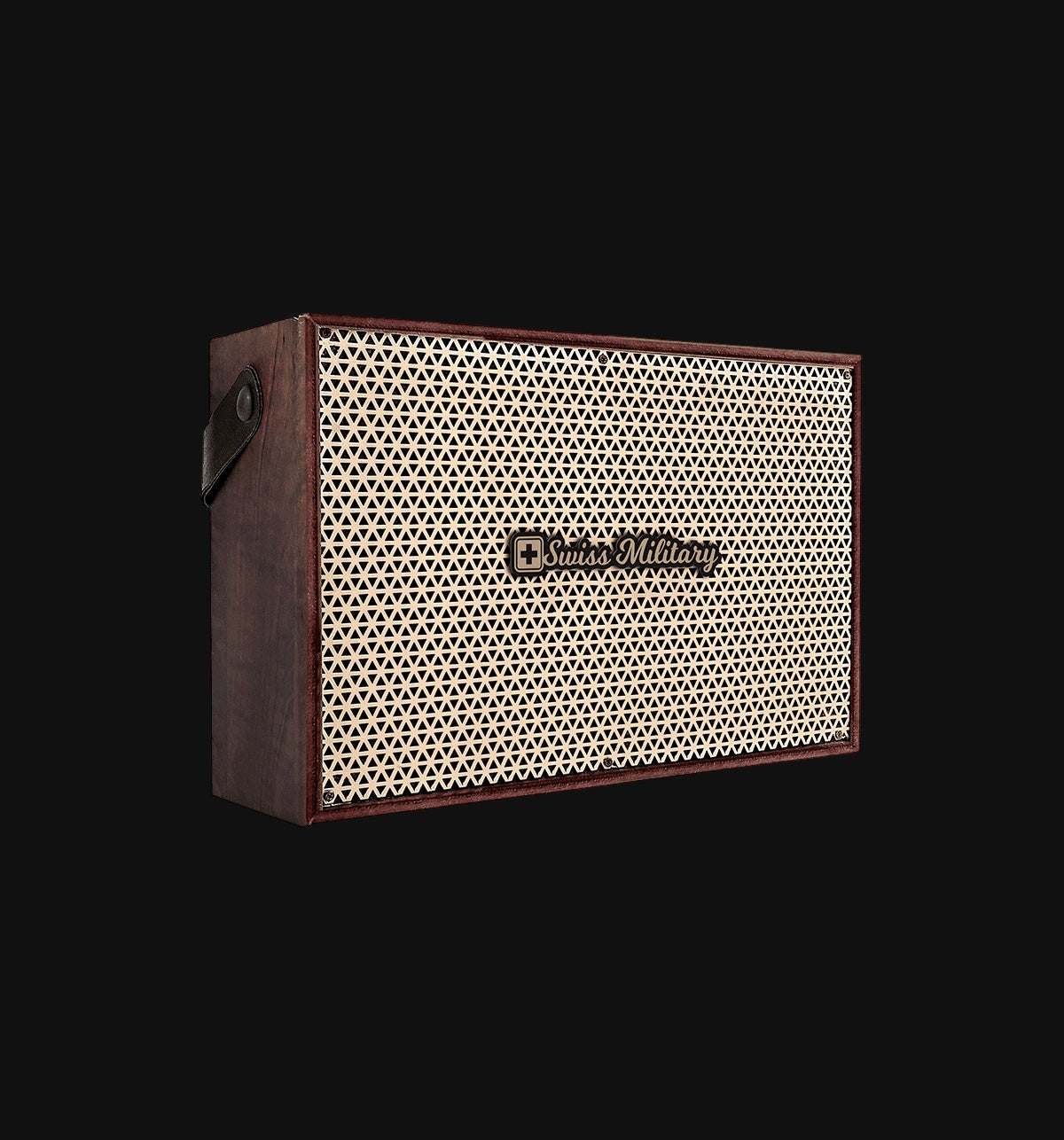 Swiss Military Audio Retro Classic 2.0 Bluetooth Speaker — 20W Class D, BT 5.3, wooden retro design