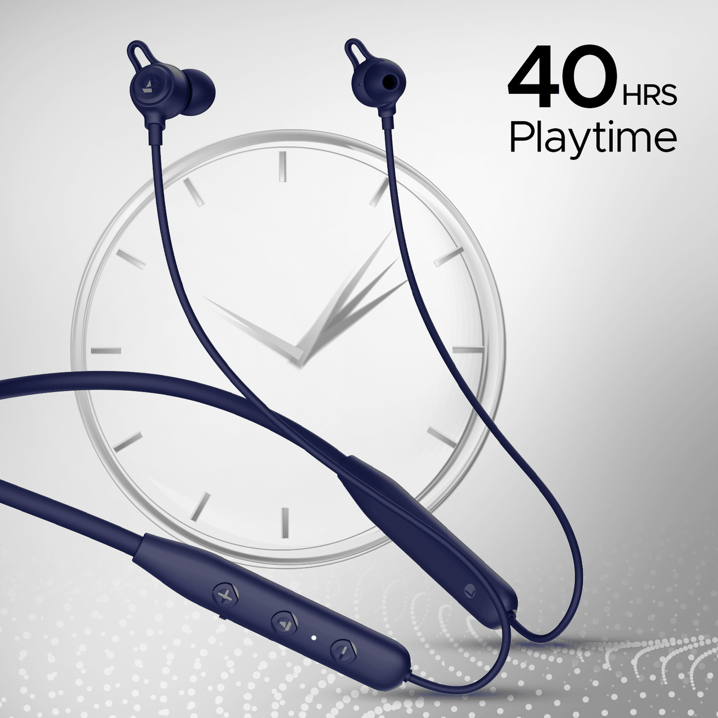 boAt Rockerz 109 | Wireless Earphone with 40H Playback, ASAP™ Charge, BEAST™ Mode, ENx™ Technology - Nalanda Enterprises
