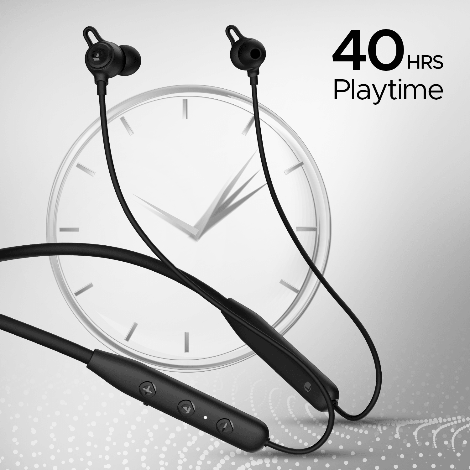 boAt Rockerz 109 | Wireless Earphone with 40H Playback, ASAP™ Charge, BEAST™ Mode, ENx™ Technology - Nalanda Enterprises