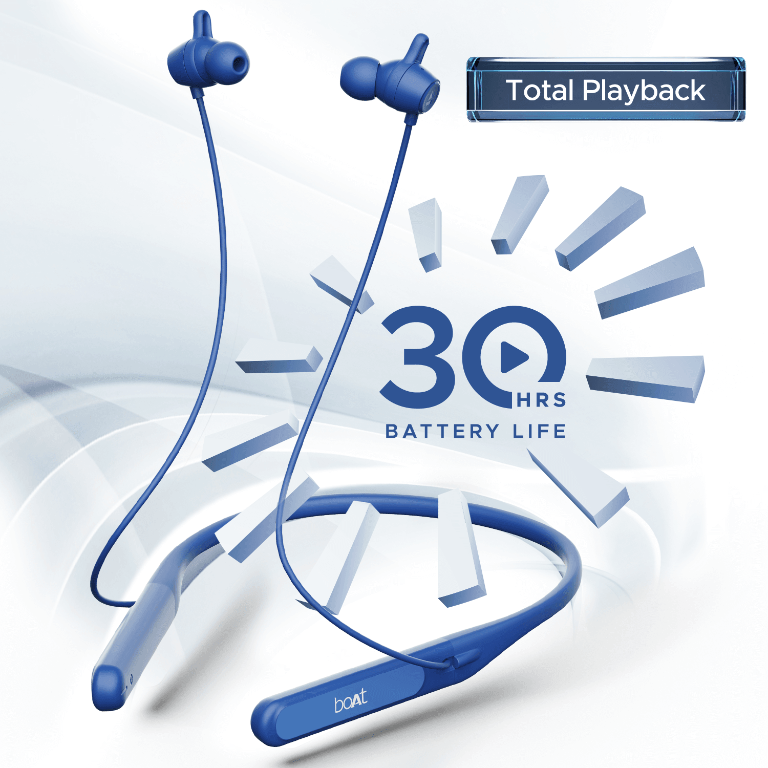boAt Rockerz 255 Touch | Wireless Earphone with 30H Playback, 10mm Dynamic Graphene Drivers, ENx™ Technology, BEAST™ Mode - Nalanda Enterprises