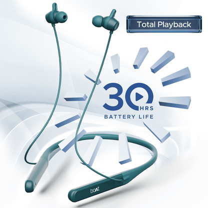 boAt Rockerz 255 Touch | Wireless Earphone with 30H Playback, 10mm Dynamic Graphene Drivers, ENx™ Technology, BEAST™ Mode - Nalanda Enterprises
