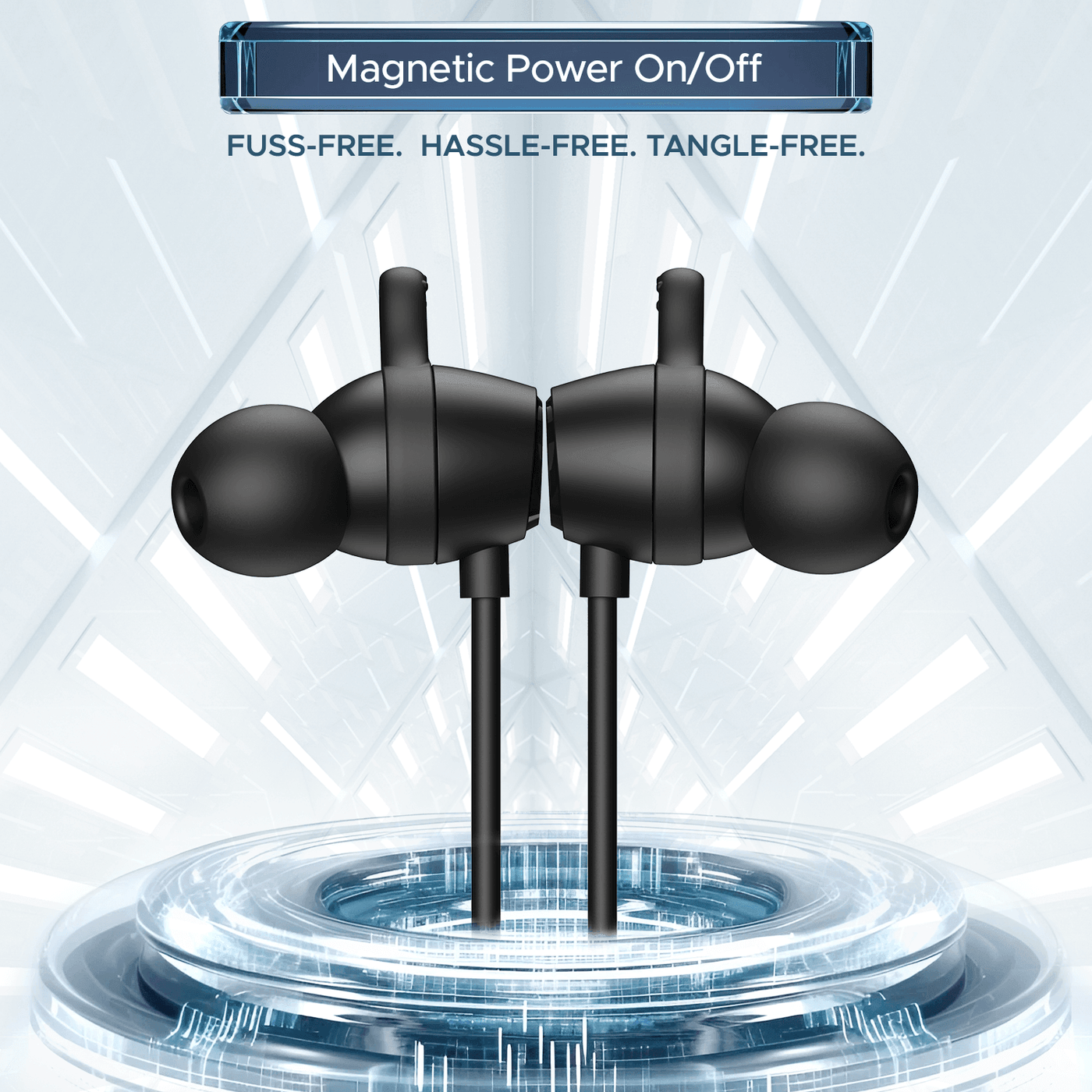 boAt Rockerz 255 Touch | Wireless Earphone with 30H Playback, 10mm Dynamic Graphene Drivers, ENx™ Technology, BEAST™ Mode - Nalanda Enterprises