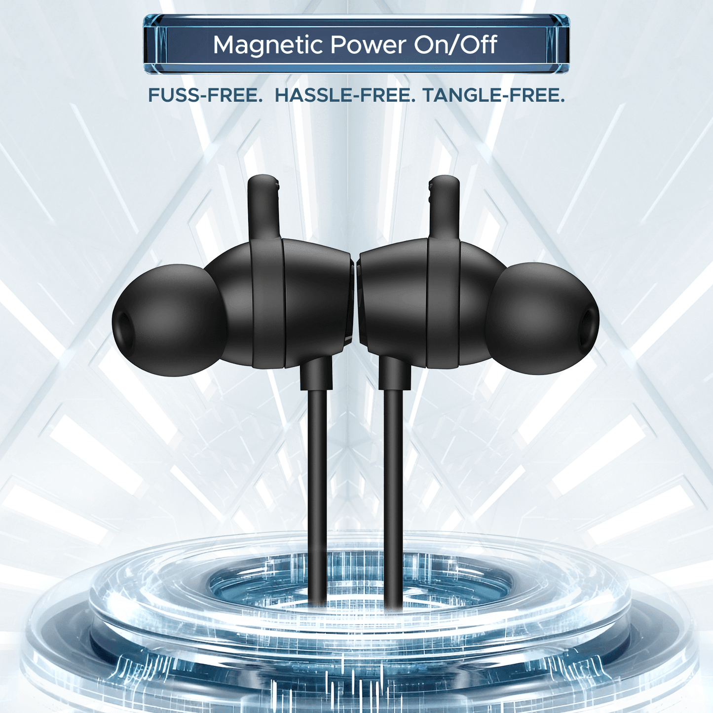 boAt Rockerz 255 Touch | Wireless Earphone with 30H Playback, 10mm Dynamic Graphene Drivers, ENx™ Technology, BEAST™ Mode - Nalanda Enterprises