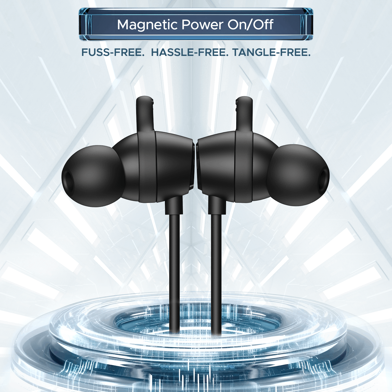 boAt Rockerz 255 Touch | Wireless Earphone with 30H Playback, 10mm Dynamic Graphene Drivers, ENx™ Technology, BEAST™ Mode - Nalanda Enterprises