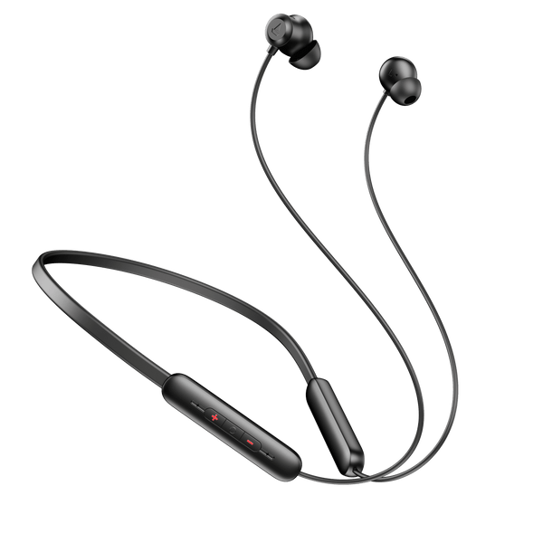 Black Boat Rockerz Summit wireless neckband earphones with in-line controls, Nalanda Enterprises