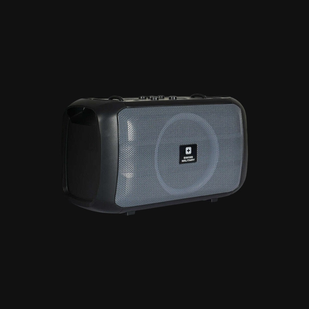 SM Seismic Bluetooth Speaker — Red+Black - Nalanda Enterprises