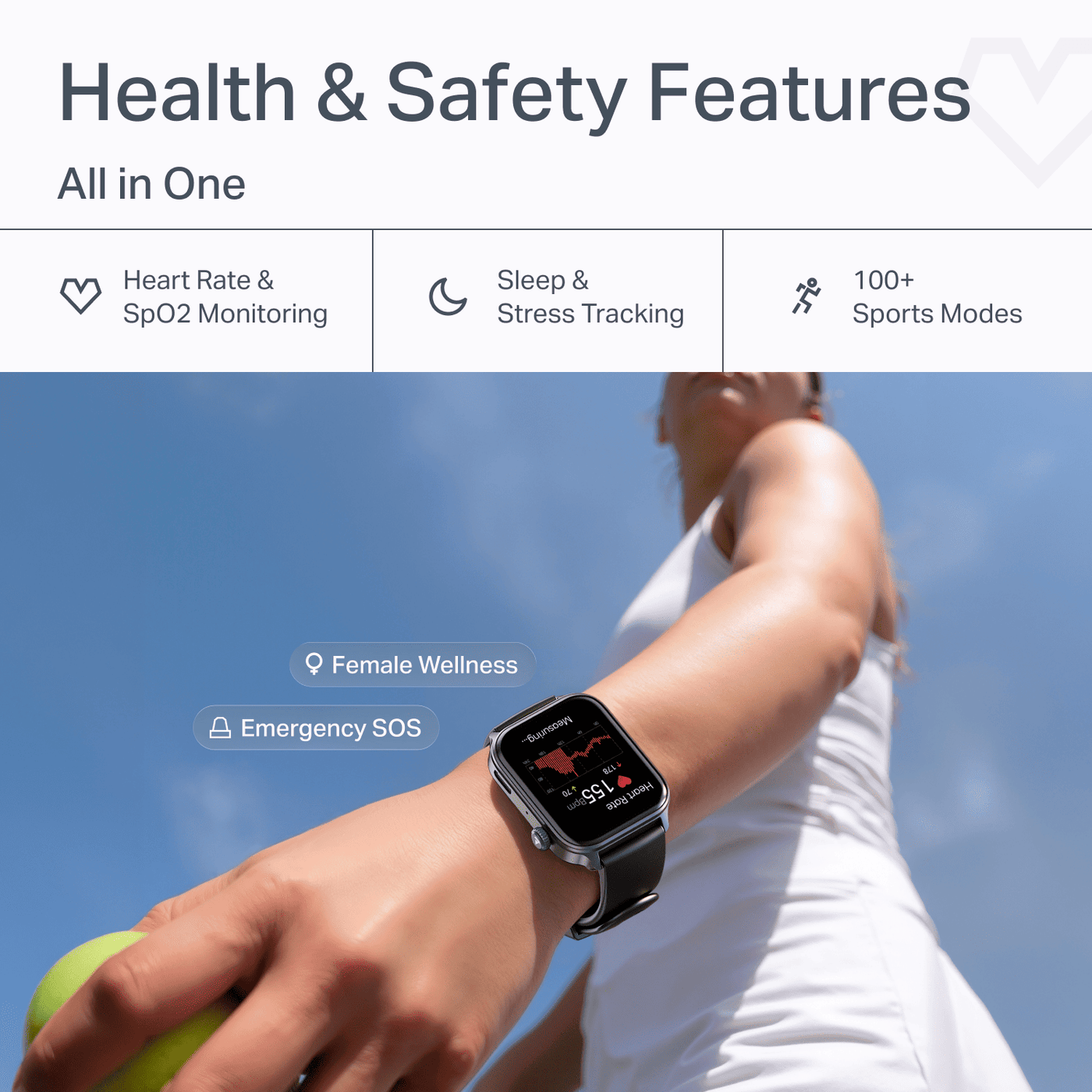 boAt Storm Call 4 | India's First Smartwatch with Type-C Charging