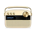 Saregama Carvaan Hindi Portable Music Player - Sound by Harman/Kardon with 5000 Preloaded songs, FM/ BT/AUX - Wine Gold (Champagne Gold)