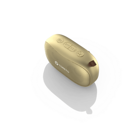 Toreto Bang Pro 10W Wireless Bluetooth Speaker - Dual Audio Drivers, Powerful Bass Radiator, Fast Charging Long Play Time,TWS, Portable, Inbuilt MIC, FM, Type C Charging - Nalanda Enterprises