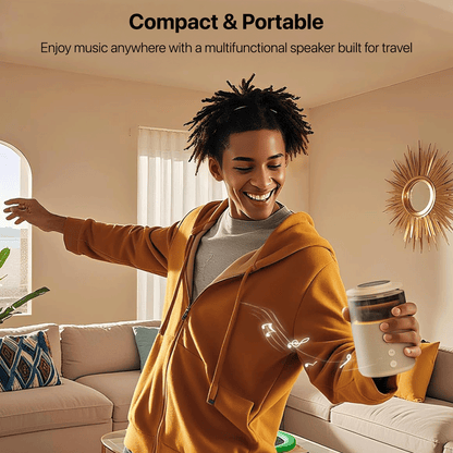 Vaku Luxos ® 4-in-1 Triostation Bluetooth Speaker